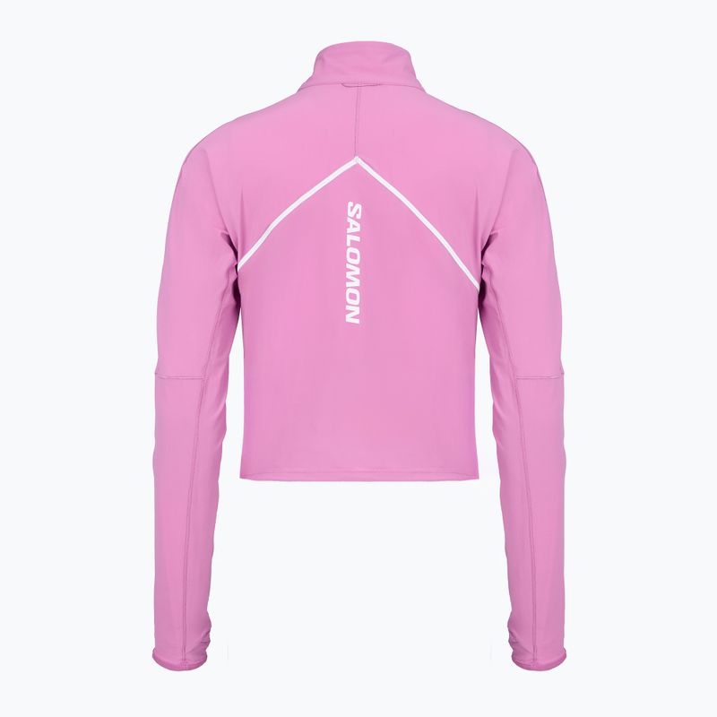 Damen-Sweatshirt Salomon Sense Aero Hybrid CP iris orchid 2