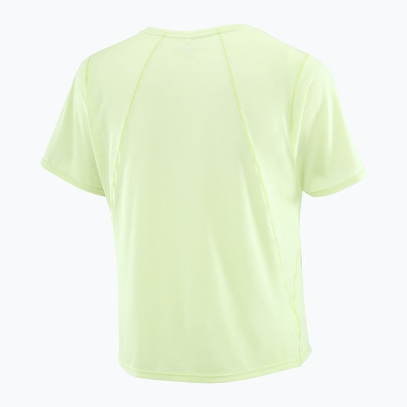 Damen-Laufshirt Salomon Shakeout Air Cropp butterfly 4