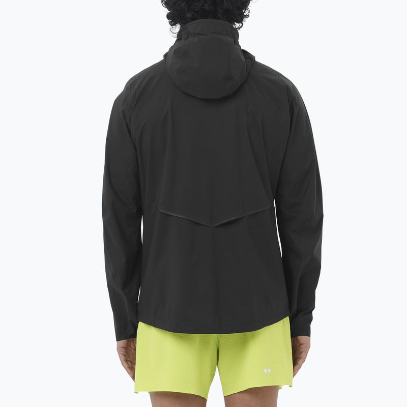 Herren Laufjacke Salomon Bonatti Waterproof dee black 2