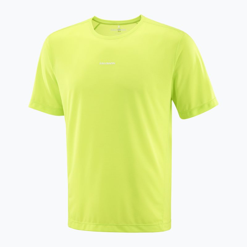 Salomon Shakeout Core acid lime Herren-Laufshirt 3