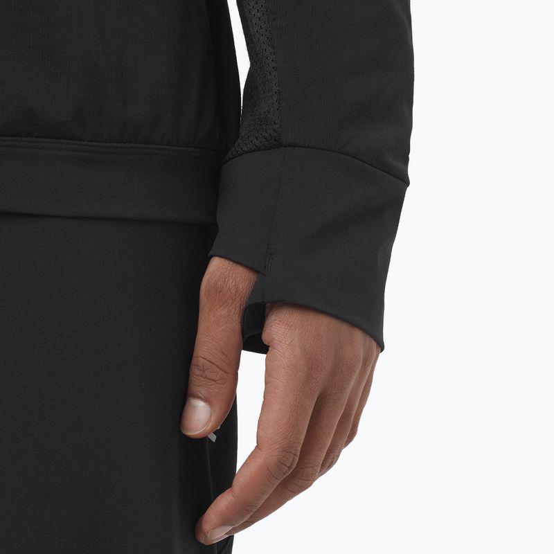 Laufsweatshirt für Herren Salomon Ultra Fleece Deep Black 6