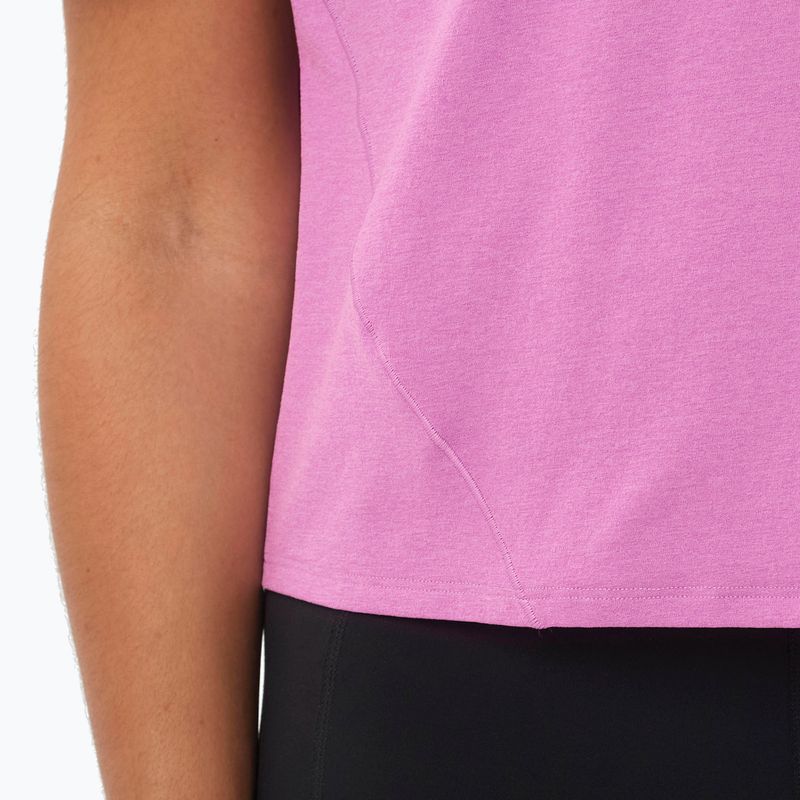 Damen T-Shirt Salomon Trackline iris orchid 4