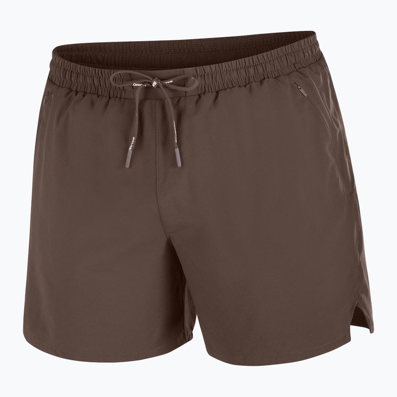 Herren Laufshorts Salomon SHAKEout Core 5" coffe bean 5