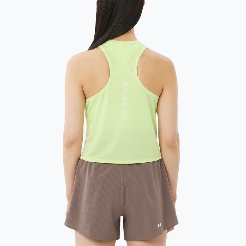 Damen-Laufshirt Salomon Sense Aero Short Tank butterfly 2