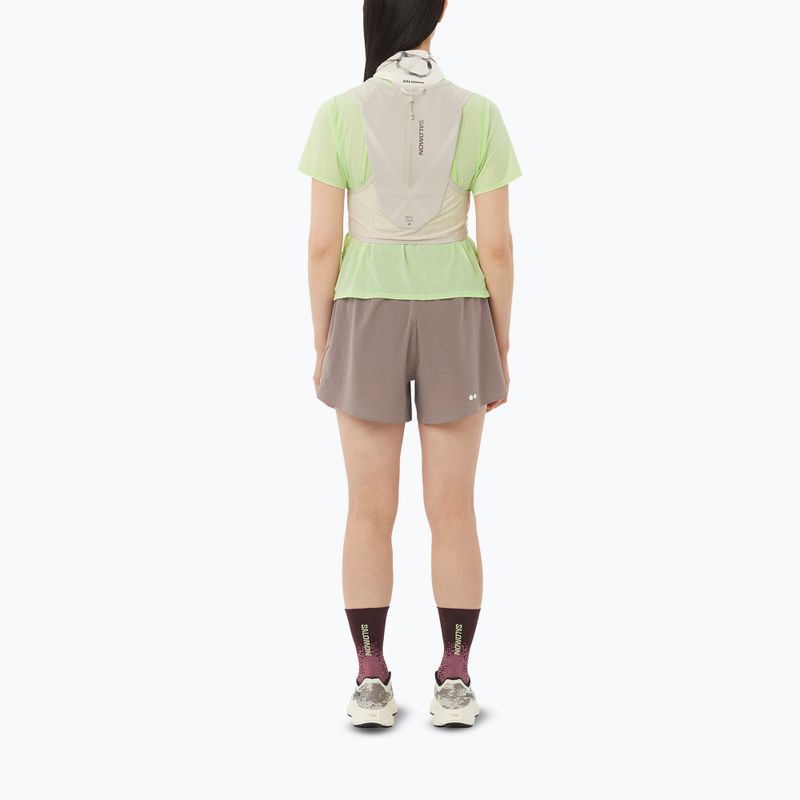 Damen-Laufshorts Salomon Sense Aero Stow 4" iron 2