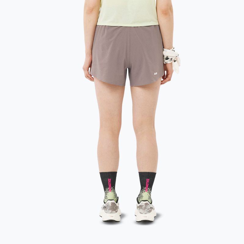 Damen-Laufshorts Salomon Sense Aero Stow 4" iron 3