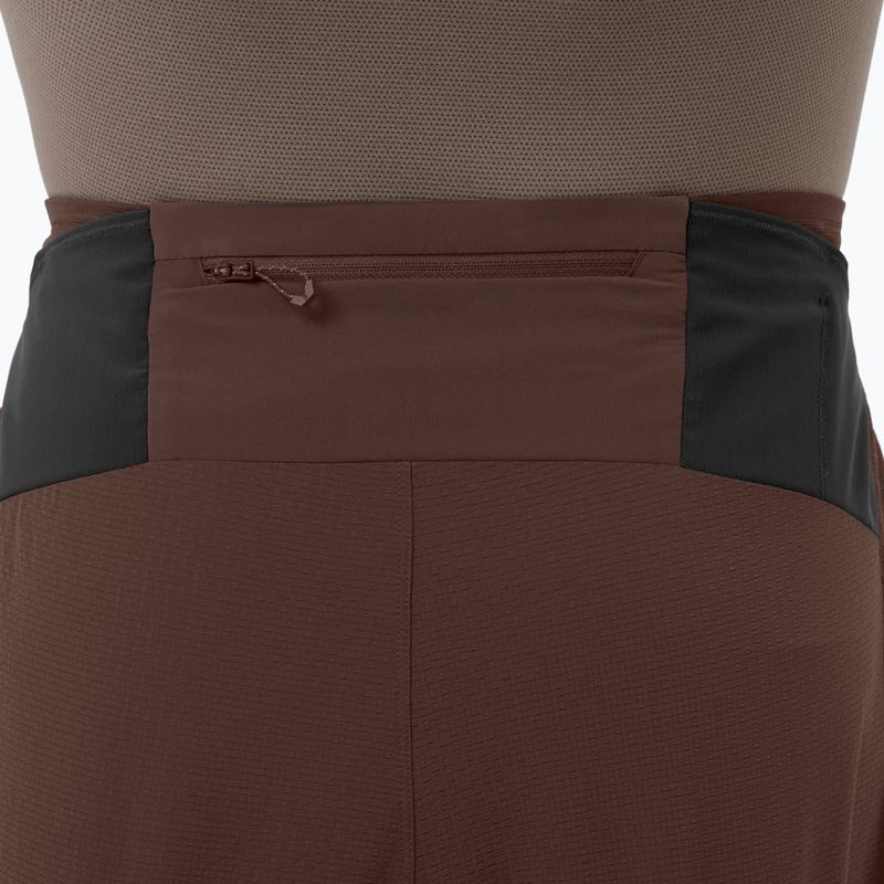 Herren Laufshorts Salomon Sense Aero Stow 5" coffee bean 5
