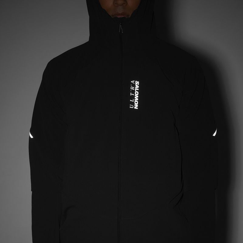 Laufjacke für Herren Salomon Ultra Softshell Jacket deep black 7