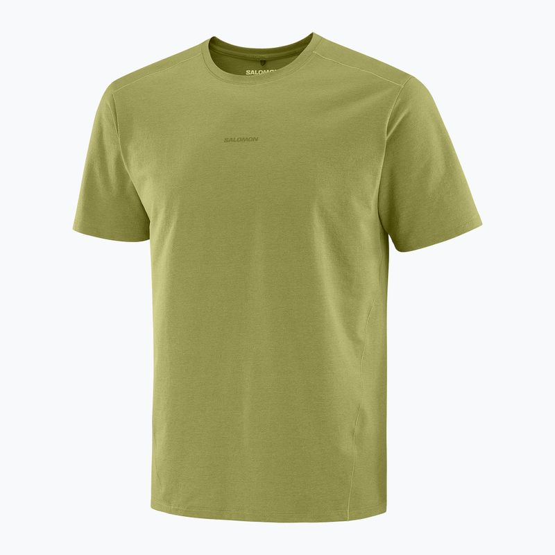 Herren-Shirt Salomon Trackline cardamon seed 5