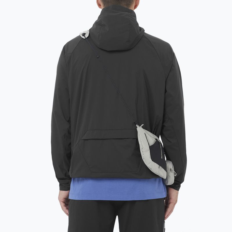 Herren-Windjacke Salomon Outwind Full Zip deep black 2