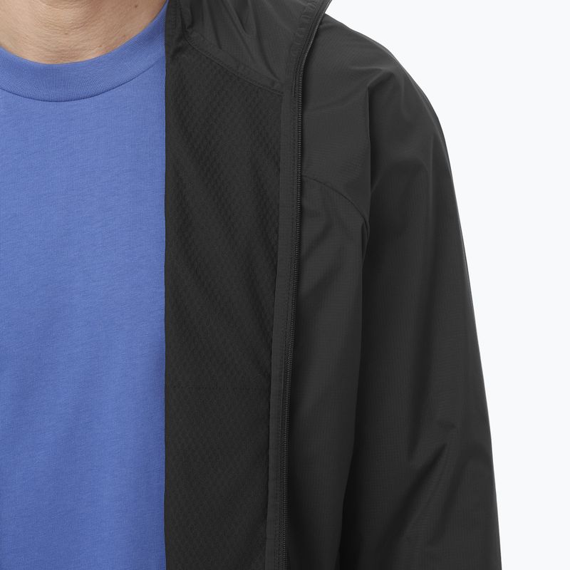 Herren-Windjacke Salomon Outwind Full Zip deep black 6