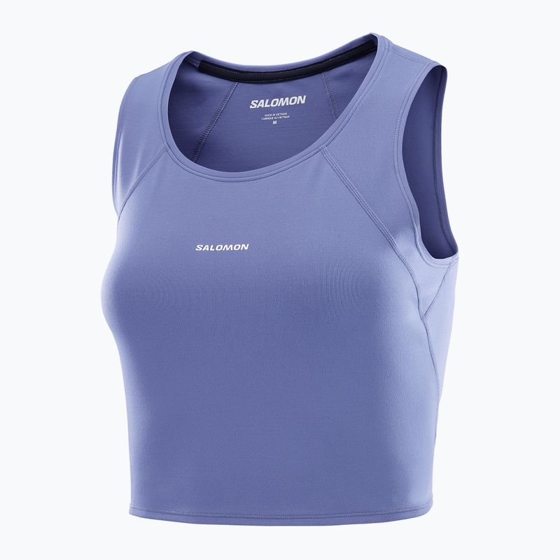 Damen Laufshirt Salomon SHAKEout Bliss Tanklette marlin 3