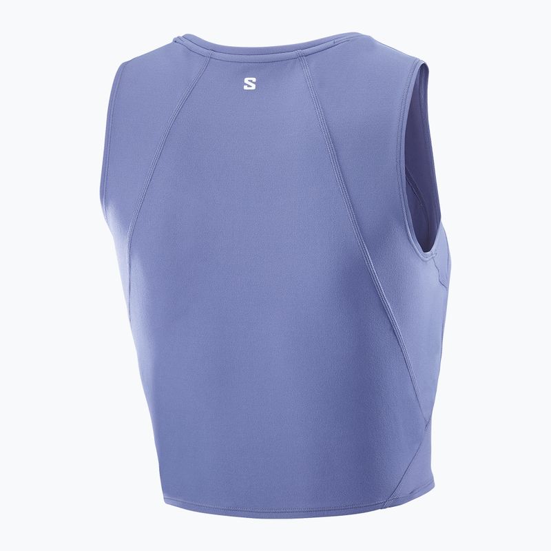 Damen Laufshirt Salomon SHAKEout Bliss Tanklette marlin 4