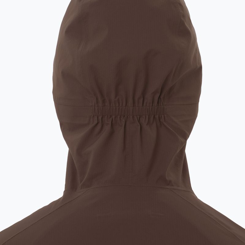 Herren Laufjacke Salomon Bonatti Waterproof coffee bean 3