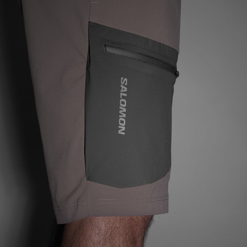 Herren-Trekking-Shorts Salomon Outerpath Utility iron 7