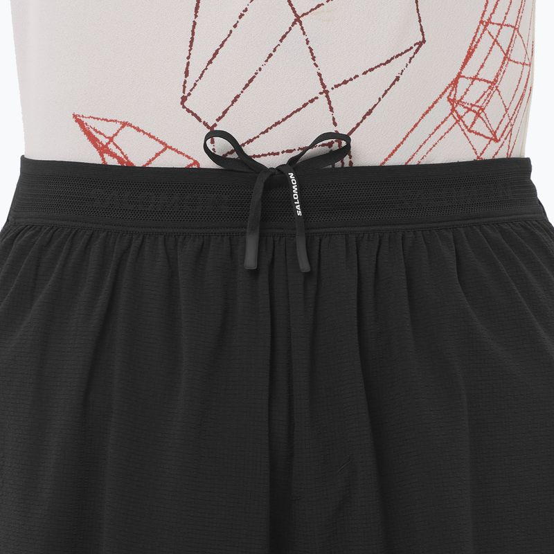 Herren Laufshorts Salomon Sense Aero Stow 5" deep black 4