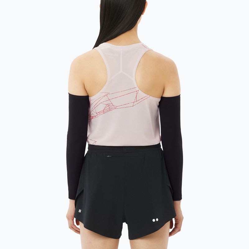 Damen-Laufshirt Salomon S/Lab Speed Tee lilac ash 2