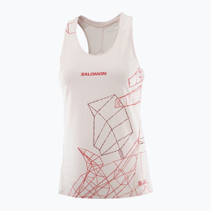 Damen-Laufshirt Salomon S/Lab Speed Tee lilac ash 3