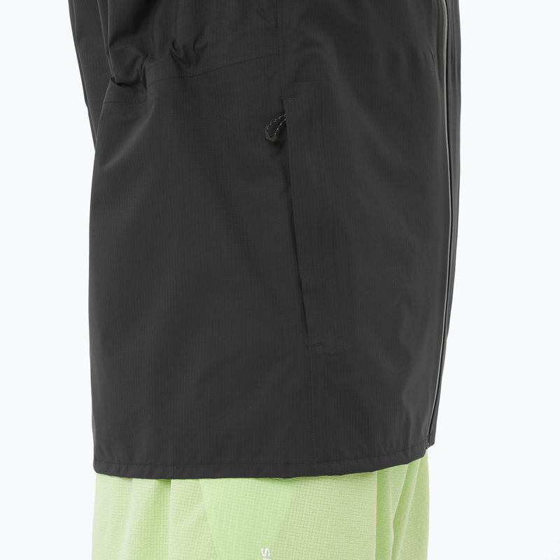 Damen-Laufjacke Salomon Bonatti Waterproof deep black 6