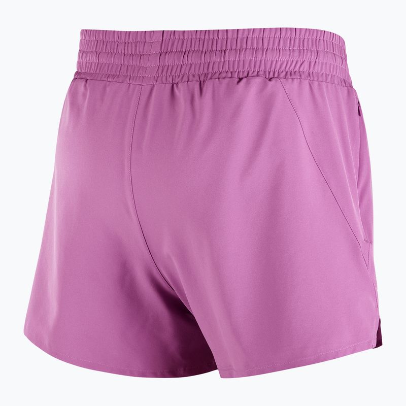 Damen Laufshorts Salomon Shakeout Core 2IN1 4 "iris orchid" 5