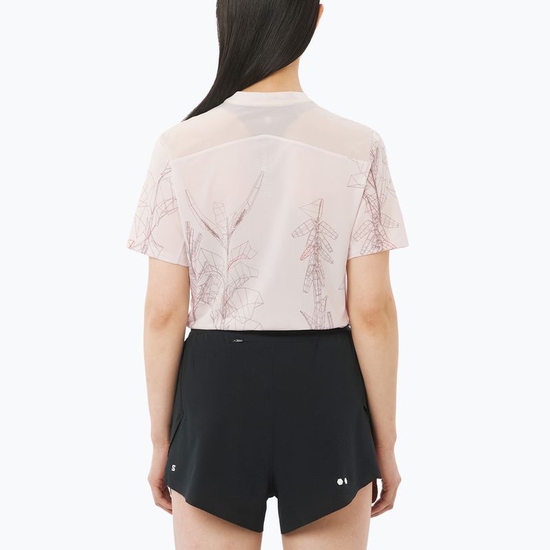 Damen-Laufshirt Salomon S/Lab Ultra Tee Aop lilac ash 2