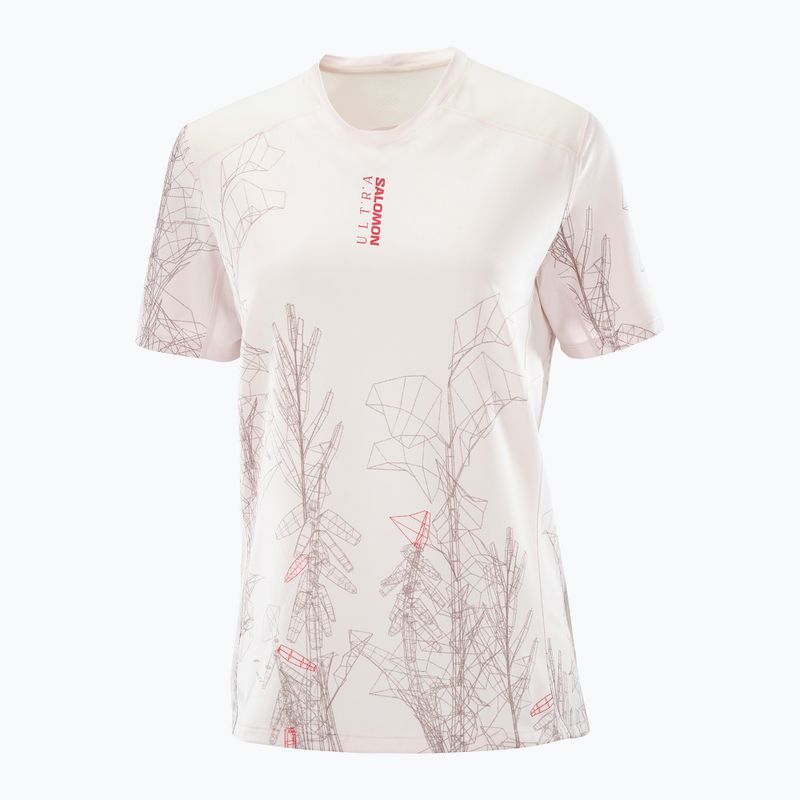Damen-Laufshirt Salomon S/Lab Ultra Tee Aop lilac ash 4