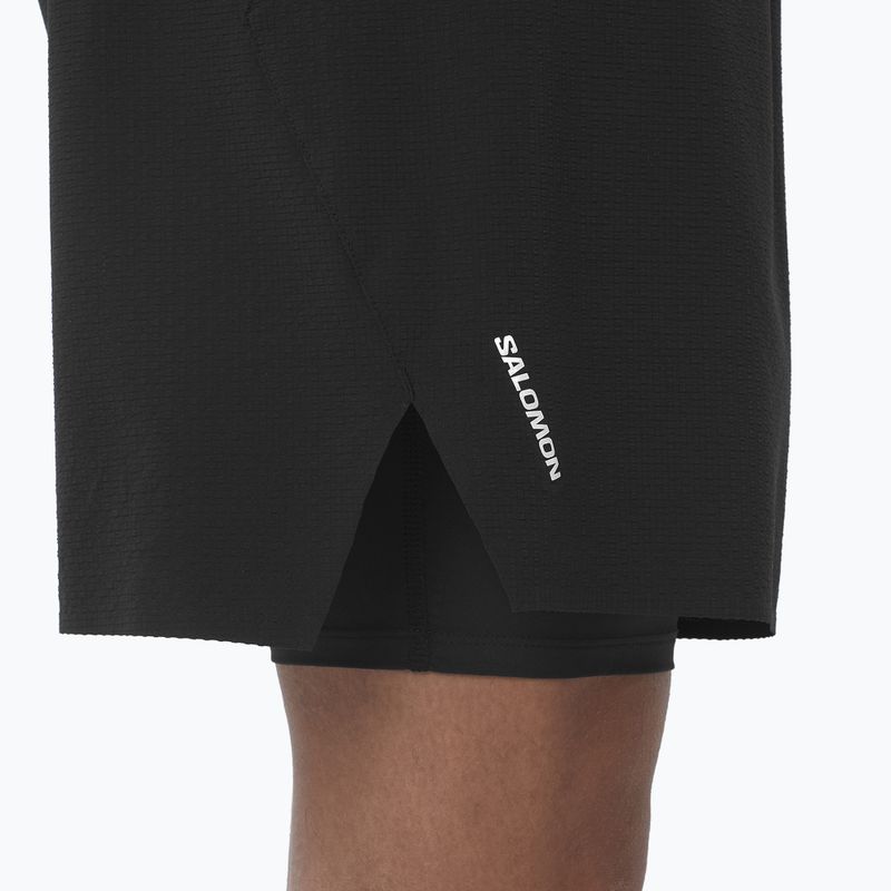 Salomon Sense Aero Herren-Laufshorts 2IN1 5" deep black 5
