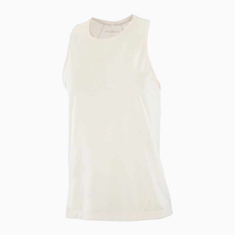 Damen-Laufshirt Salomon Shakeout Core Tank whisper white 4