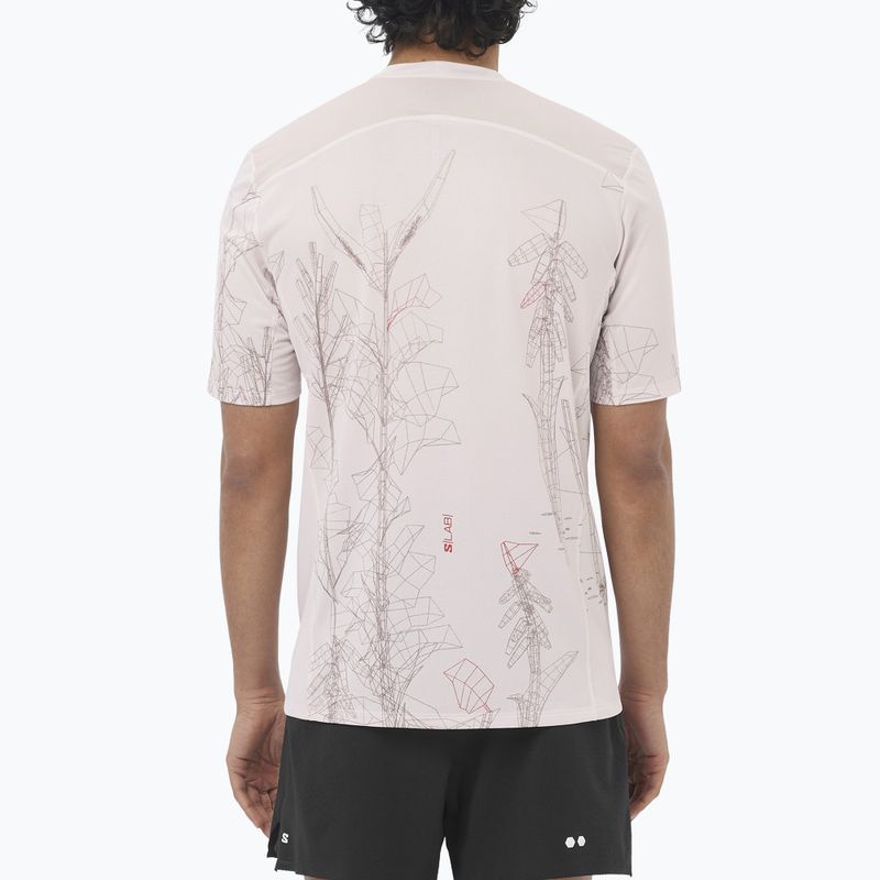 Salomon S/Lab Ultra Tee Aop lilac ash Herren Laufshirt 2