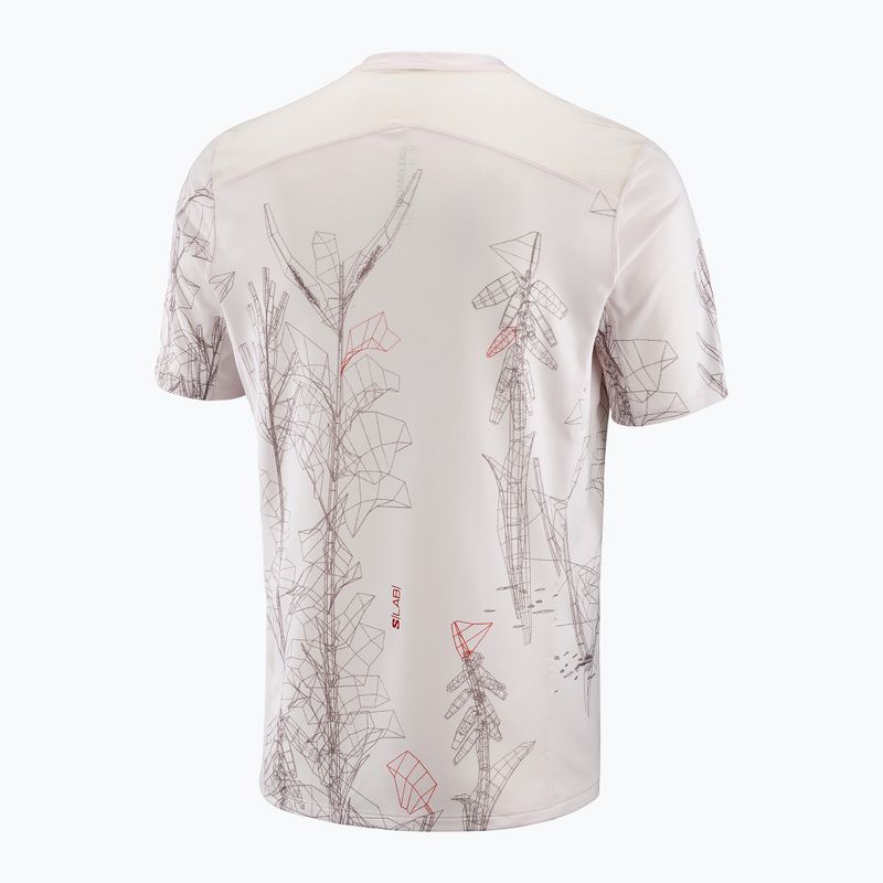 Salomon S/Lab Ultra Tee Aop lilac ash Herren Laufshirt 5