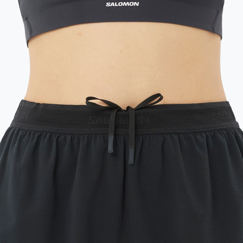 Damen-Laufshorts Salomon Sense SPLT 3" deep black 4