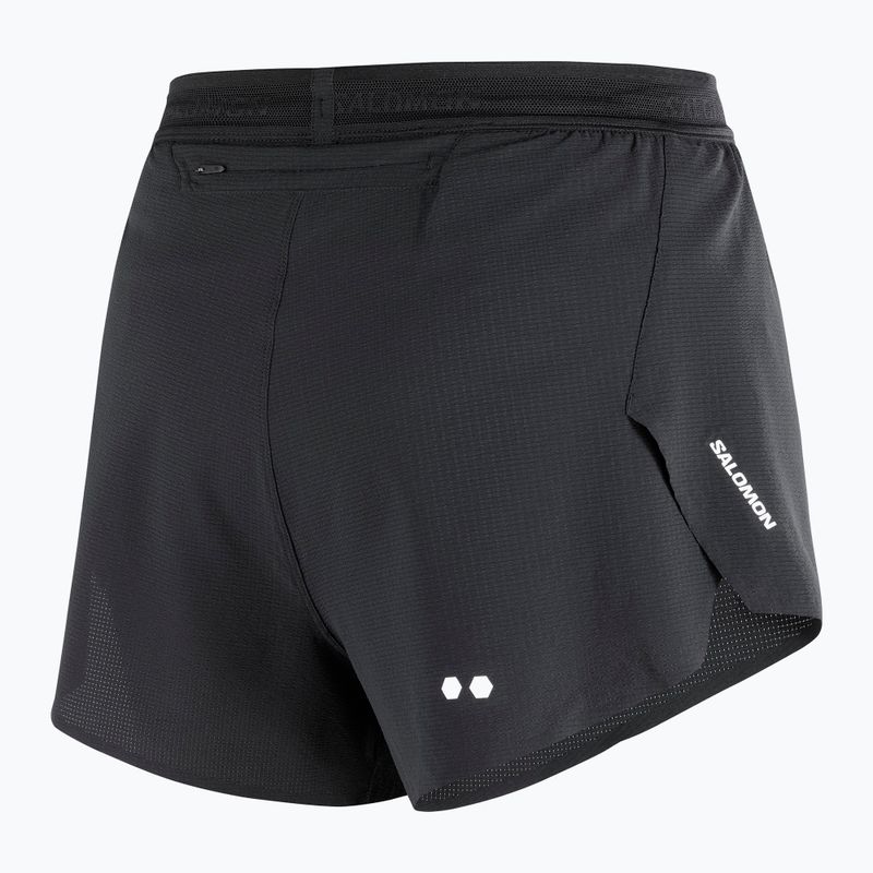 Damen-Laufshorts Salomon Sense SPLT 3" deep black 8