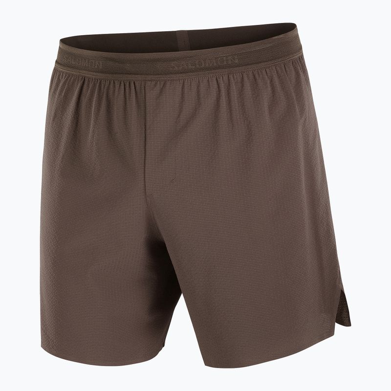 Salomon Sense Aero Herren-Laufshorts 7" coffee bean 5