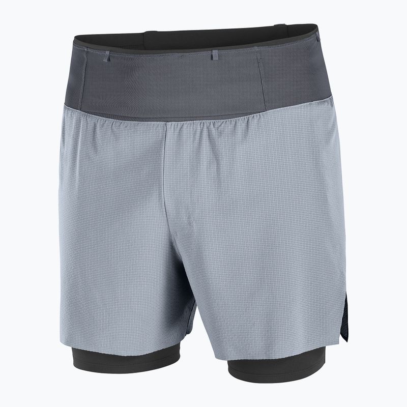 Herren Laufshorts Salomon Sense Aero 2IN1 5" trade winds 7