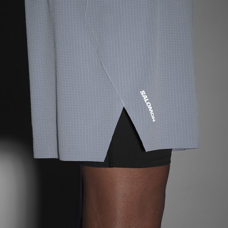 Herren Laufshorts Salomon Sense Aero 2IN1 5" trade winds 8