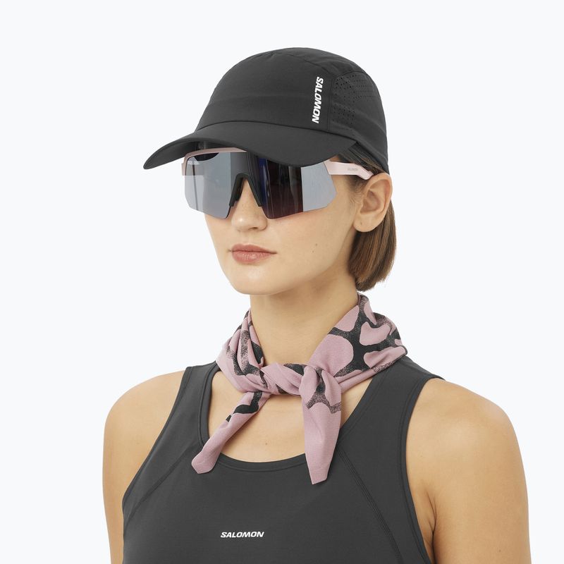 Salomon Shakeout deep black Kappe mit Schirm 2