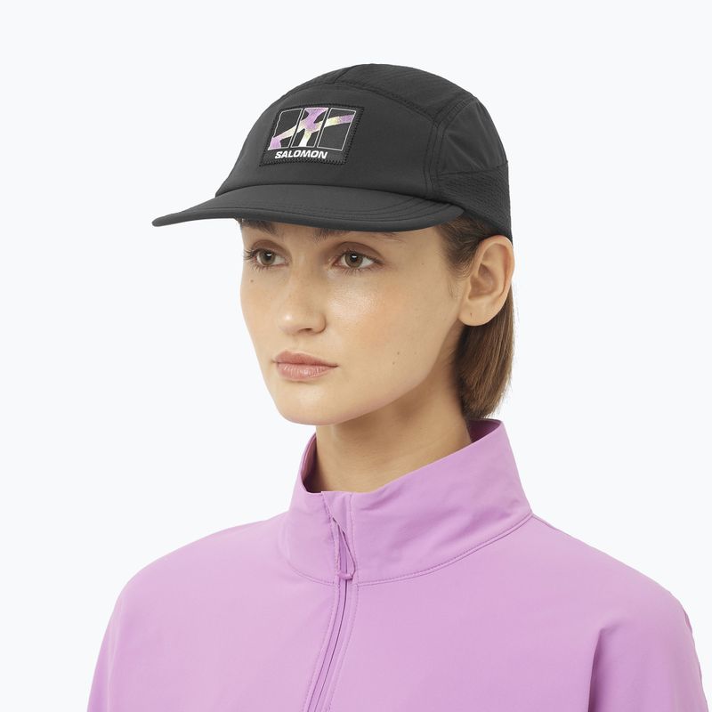 Salomon Sense Aero pink frosting/acid lime Schirmmütze 2