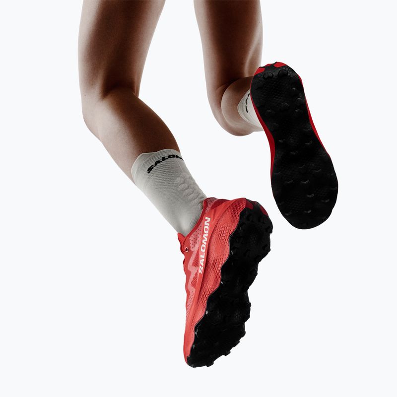 Herren-Laufschuhe Salomon S/LAB Ultra Glide 1.5 white/fiery red/black 8