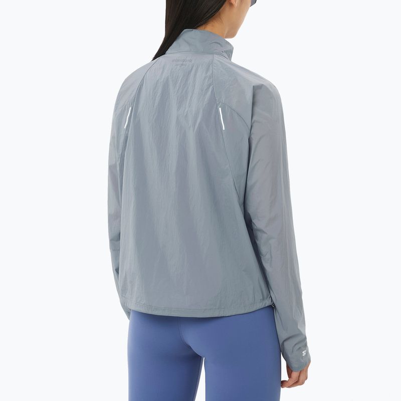 Damen-Laufjacke Salomon Shakeout Fly trade winds 2