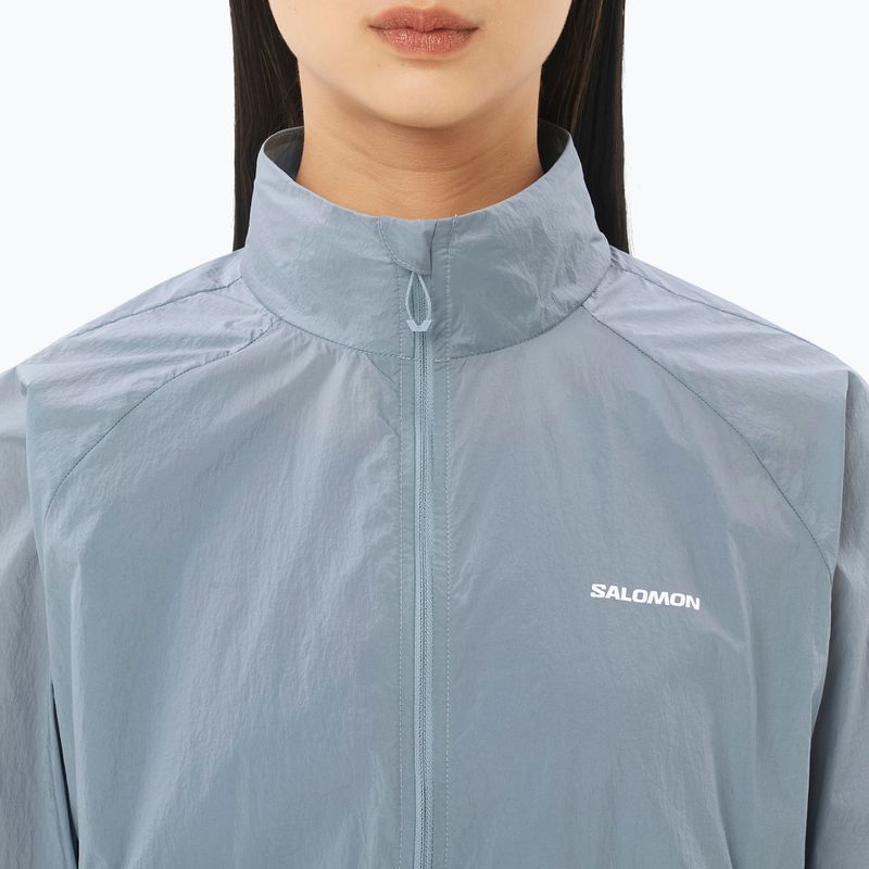 Damen-Laufjacke Salomon Shakeout Fly trade winds 3