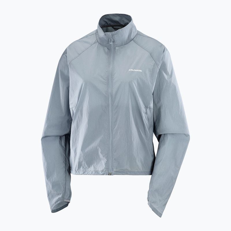 Damen-Laufjacke Salomon Shakeout Fly trade winds 5