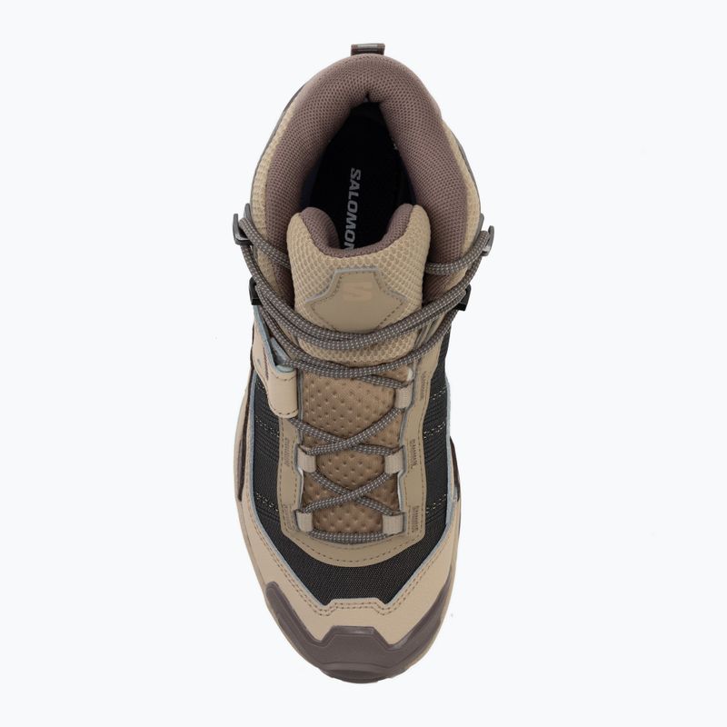 Trekkingschuhe Damen Salomon X Ultra 5 MID GTX iron/dsrtan/gre 5