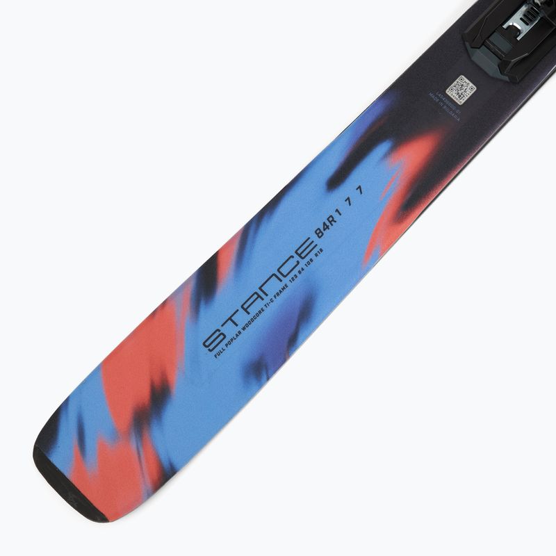 Alpin-Ski Salomon Stance 84 R + Bindung M11 GW azure blue/nasturtium/black 7