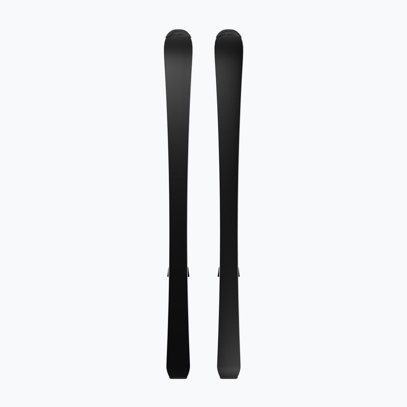 Kinder-Alpinski mit Bindung Salomon QST Jr Black M + C5 GW black/neon punch 2