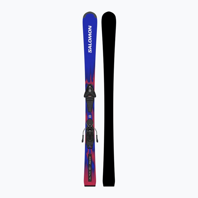 Kinder-Alpinski mit Bindung Salomon Equipe MT JR + L6 GW race blue/equipe red 3