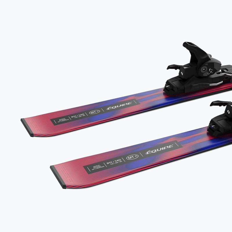 Kinder-Alpinski mit Bindung Salomon Equipe MT JR + L6 GW race blue/equipe red 7