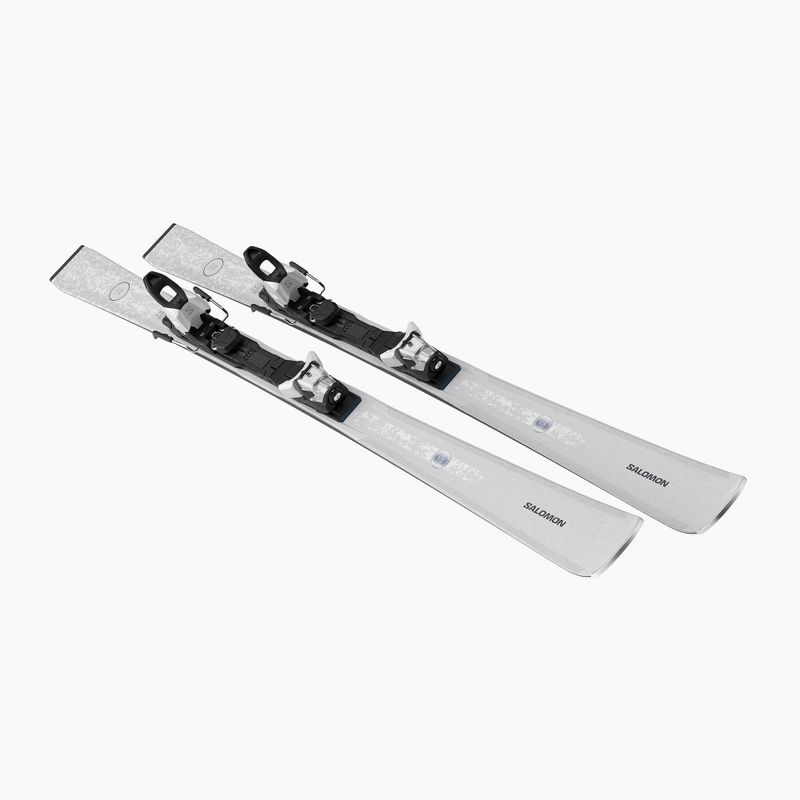 Damen-Alpinski mit Bindung Salomon S/Max N°8 Silver + M10 GW silver met./glitter 3