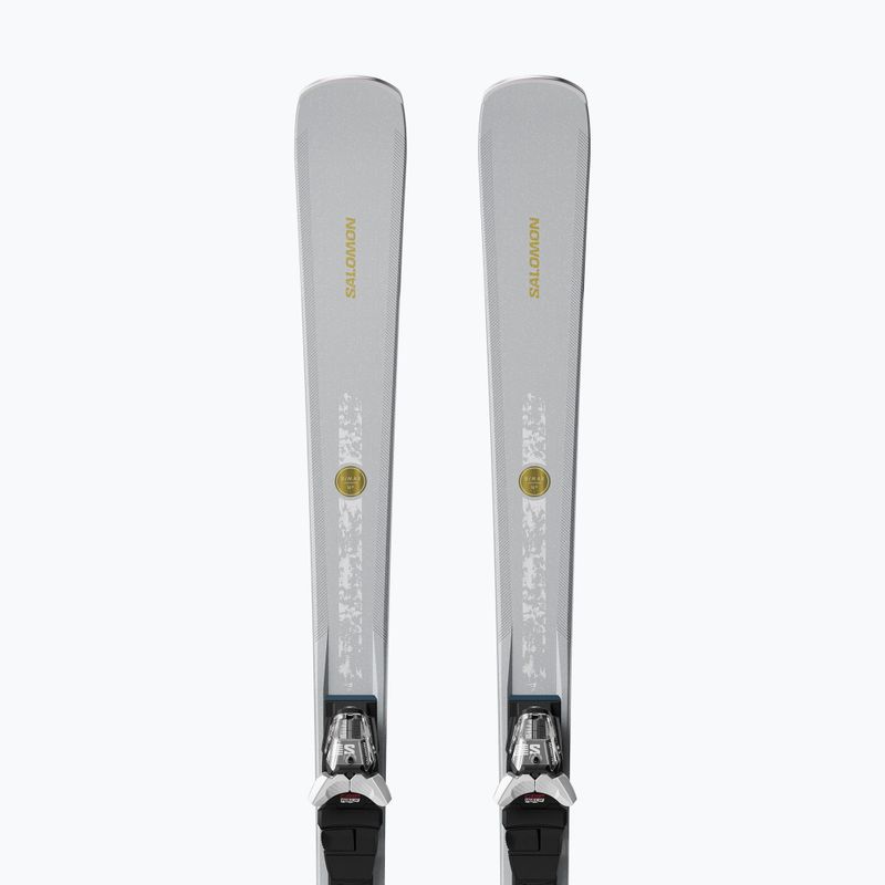 Damen-Alpinski mit Bindung Salomon S/Max N°10 + M10 GW silver met/glitter 3