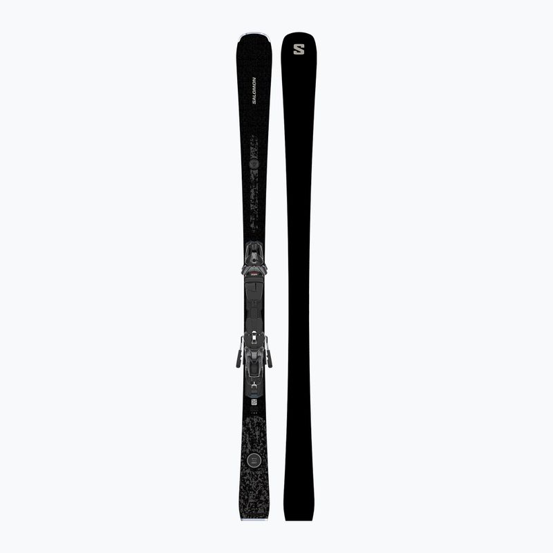 Damen-Alpinski mit Bindung Salomon S/Max N°14 + MI12 GW black/glitter 3