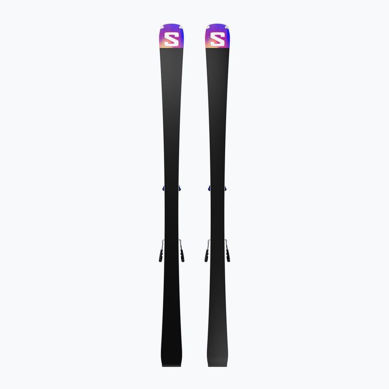 Alpinski Salomon Equipe SL 10 + MI12 GW race blue/equipe red 2